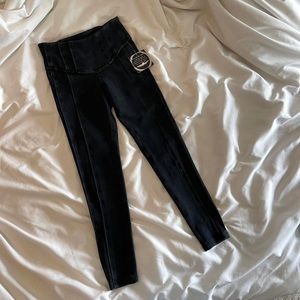 Black free people movement leggings